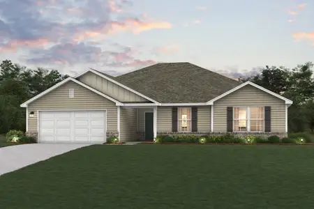 New construction Single-Family house 9276 Three Hollow Rd, Jay, FL 32570 plan Reynolds - image