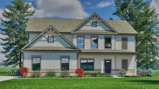 New construction Single-Family house 911 Ammons Bridge Rd, Monroe, GA 30655 plan (GA)The Hayden | Side Entry - image