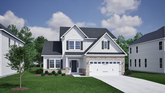 New construction Single-Family house 750 Cinnamon Hill Dr, Winston-Salem, NC 27106 plan Nantahala II - image