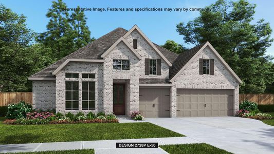 New construction Single-Family house 9120 Chirping Bird Ln, Montgomery, TX 77316 plan 2728P - image