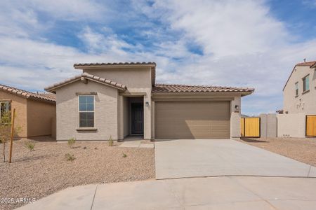 New construction Single-Family house 39960 Bunker Dr, Maricopa, AZ 85138 Castillo Series - Bluebell- photo 0