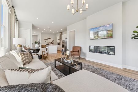 New construction Townhouse house 1105 Palisade Bluff Ln, Apex, NC 27502 plan Eva - image