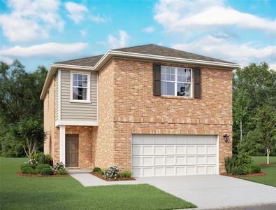 New construction Single-Family house 18624 Shauna Danielle Dr, New Caney, TX 77357 plan Discovery - image