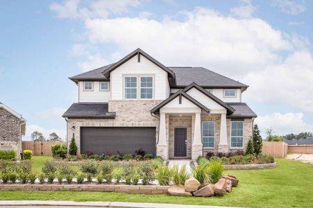 New construction Single-Family house 7522 Bristlegrass Colony Ct, Cypress, TX 77433 Caddo- photo 0