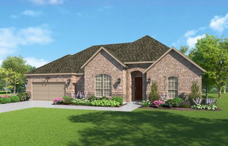 New construction Single-Family house 3412 Esplanade Dr, Little Elm, TX 75068 plan Toscana - image