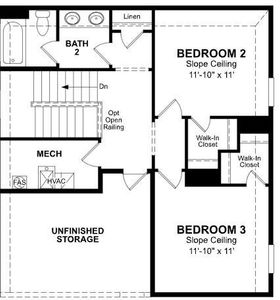 Beazer Homes Wildflower Alpine plan