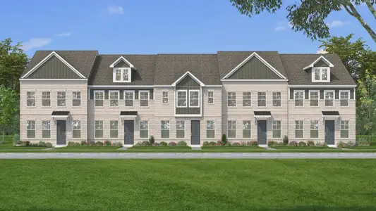 New construction Townhouse house 511 Hartmann Landing Wy, Lebanon, TN 37090 plan Mitchell - image