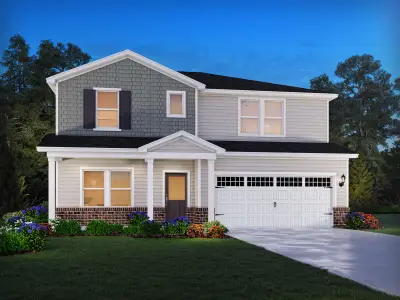 New construction Single-Family house 572 Bridger Dr, Garner, NC 27529 plan Sherwood - image