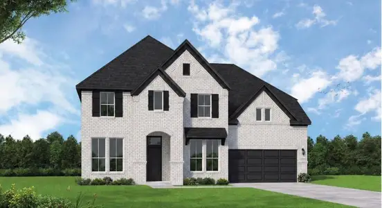 New construction Single-Family house 1626 Leona Ln, Todd Mission, TX 77316 plan Briggs - image