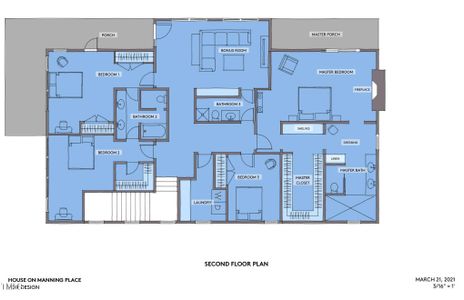 Manning Second Floor Plan