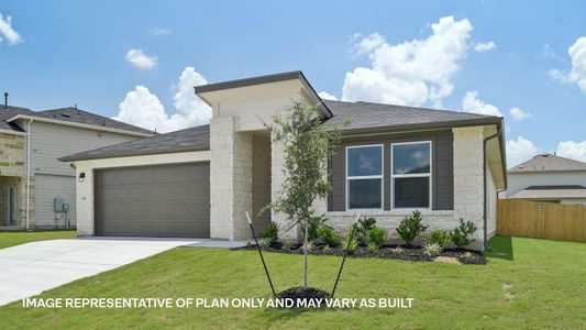 New construction Single-Family house 145 Little Walnut Cv, Kyle, TX 78640 plan The Irvine - image