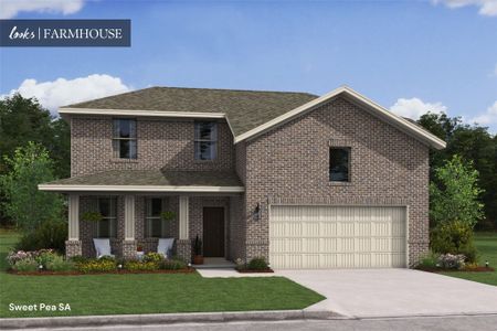New construction Single-Family house 513 Monarch Trl, Huntsville, TX 77340 plan Sweet Pea - image