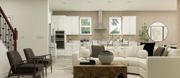 New construction Single-Family house 17398 Pleasantview Blvd, Land O' Lakes, FL 34638 plan Preston - image