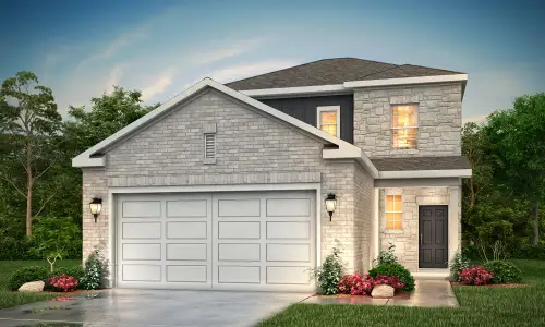 New construction Single-Family house 653 Pomegranate Ln, La Marque, TX 77568 plan Whitney - image