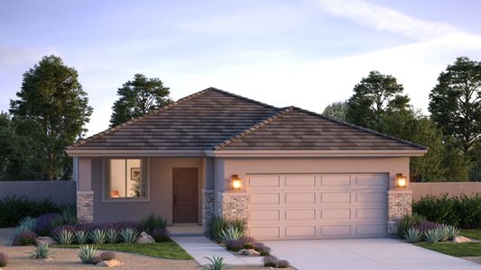 Desert Prairie Elevation - Pima at Northern Farms in Waddell, Arizona | Landsea Homes