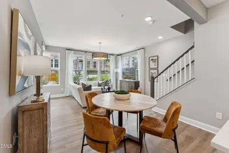 New construction Condo house 408 Gaston Park Ln, Unit 100, Wake Forest, NC 27587 plan The Tessa - image 3