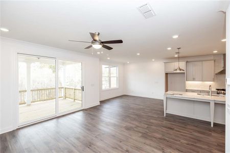 New construction Townhouse house 704 Dodd Ln, Unit 158, Buford, GA 30518 The Stockton- photo 22 22