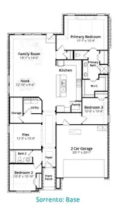 New construction Single-Family house 1868 Vista Wy, Waxahachie, TX 75165 plan Sorrento - image