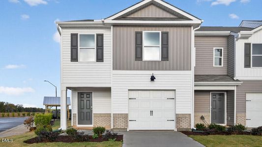 New construction Townhouse house 53 Sweet Meadow Rd, Angier, NC 27501 plan Mitchell - image