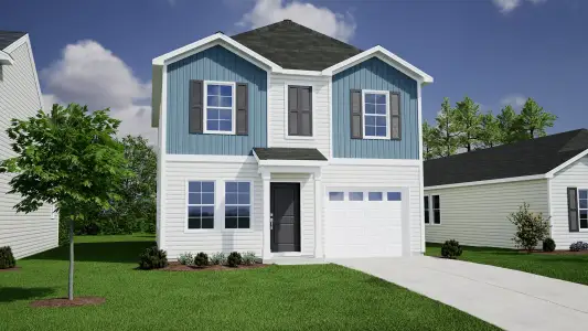 New construction Single-Family house 361 Thomas Trl, Lillington, NC 27546 plan Barnwell - image