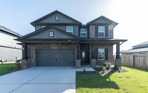 New construction Single-Family house 224 Denali Dr, Kyle, TX 78640 plan Trinity - image