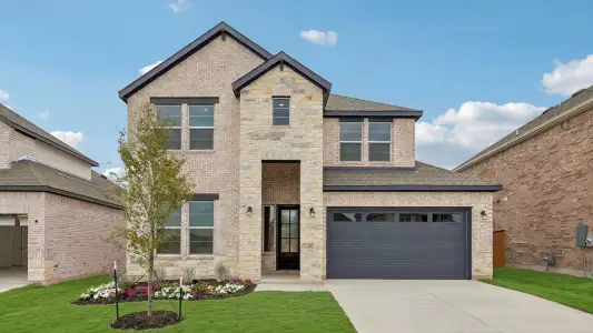New construction Single-Family house 2453 Tumbleweed Bnd, Leander, TX 78641 plan The Ingram - image