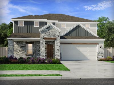 New construction Single-Family house 167 Antioch Colony Dr, Buda, TX 78610 plan The Kessler (454) - image