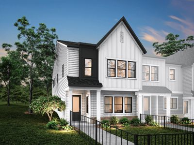 New construction Townhouse house 521 Nash St, Fort Mill, SC 29715 plan York - image