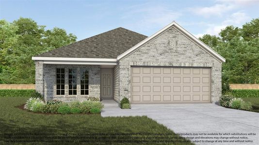 New construction Single-Family house 27115 Peaceful Cove Dr, Katy, TX 77493 Plan 217- photo 0