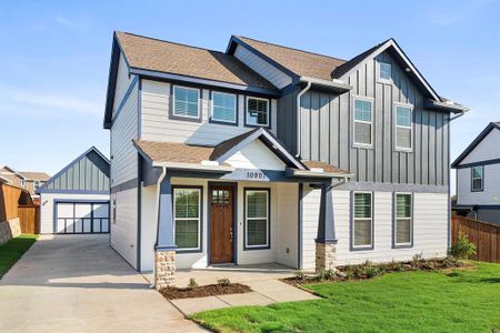 New construction Single-Family house 10907 Rochelle, Grand Prairie, TX 75052 Mathis- photo 1 1