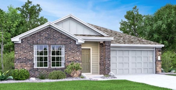 New construction Single-Family house 1309 Pickerel St, Leander, TX 78641 Marquette- photo 0 0