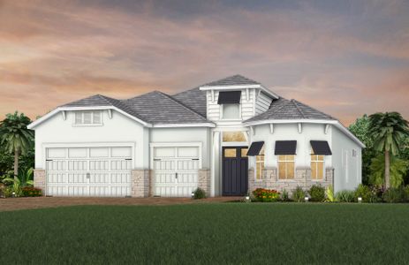 New construction Single-Family house 17536 Winding Oak Ln, North Fort Myers, FL 33917 plan Layton - image