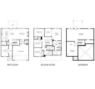 New construction Single-Family house 232 Proust Cir, Dallas, GA 30312 Dakota Basement- photo 1 1