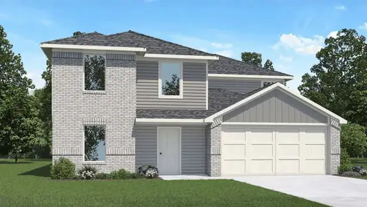 New construction Single-Family house 14104 Golden Rays Dr, Splendora, TX 77372 plan Dallas - image