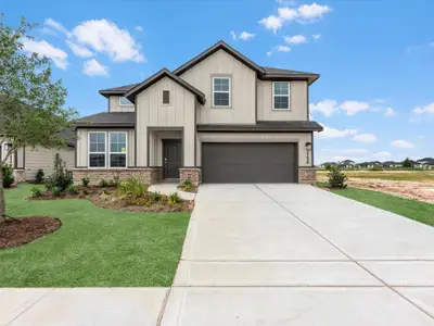 New construction Single-Family house 21826 Yellow Sunset Ln, Cypress, TX 77433 plan Buescher - image