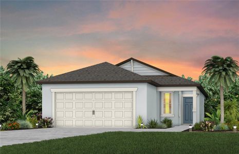 New construction Single-Family house 16837 Harmony River Ln, Parrish, FL 34219 plan Daylen - image