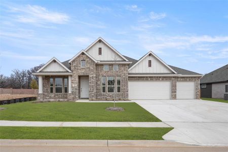 New construction Single-Family house 805 Topaz Trl, Azle, TX 76020 Agave Single Story- photo 0 0