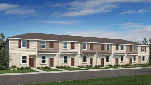 New construction Townhouse house 2954 Skyline Lp, Kissimmee, FL 34758 Ivy- photo 0