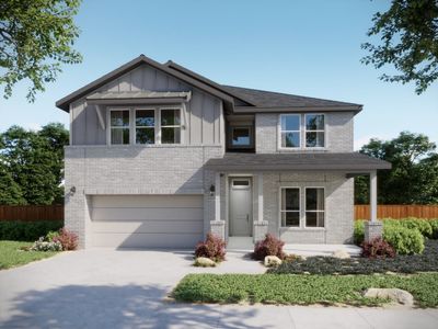 New construction Single-Family house 211 Shiner St, Buda, TX 78610 plan Marigold - image