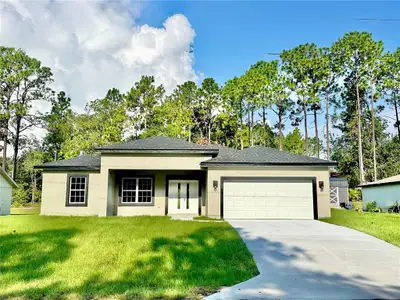 New construction Single-Family house 6682 N Edelweiss Wy, Citrus Springs, FL 34434 - image
