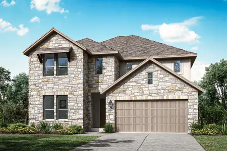 New construction Single-Family house 225 Bishop Wood Rd, Dripping Springs, TX 78620 plan McKinney - image