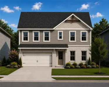 New construction Single-Family house 3105 Kentmere Wy, Lawrenceville, GA 30044 - image