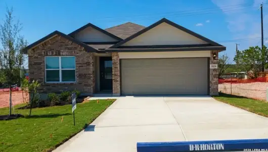 New construction Single-Family house 1819 Garnet Spg, San Antonio, TX 78245 plan The Bryant - image