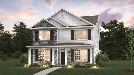 New construction Single-Family house 116 Harbor Hill Blvd, Jamestown, NC 27282 plan Jackson - image