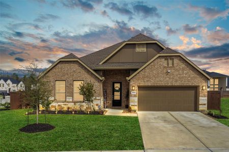 New construction Single-Family house 29003 Spicewood Valley Dr, New Caney, TX 77357 plan Melrose II - image