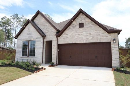 New construction Single-Family house 21807 Wheeler Peak Court, Porter, TX 77365 The Riley- photo 0