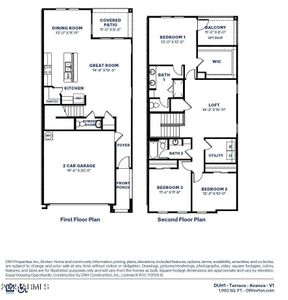 Terrace at Avance 1,983 SF 3 BDRMS + Lo