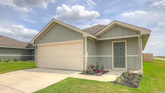 New construction Single-Family house 1039 Bold Run, Seguin, TX 78155 plan The Caprock - image
