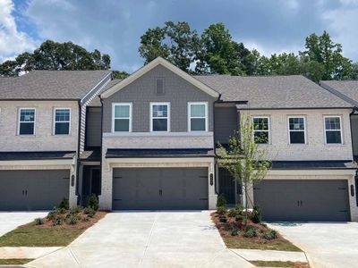 New construction Townhouse house 5507 Allegro Ln, Flowery Branch, GA 30542 plan Foxglove - image