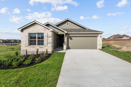 New construction Single-Family house 13007 Savory Place, Saint Hedwig, TX 78152 Eastland- photo 0